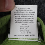 Nikki Mock Neck Top Small Y2K Granny Smith Green Ribbed Long Sleeve 44U5 NEW - take2supply