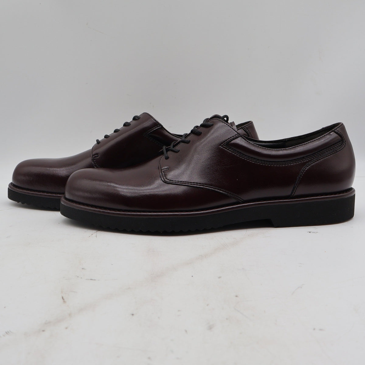 Dexter Hamilton Dress Casuals Mens 12 M Vintage Burgundy Polished Leather Shoes - take2supply