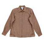 Erin London Jacket Womens S Camel Brown Textured Zip Front Collared NWT NOS - take2supply