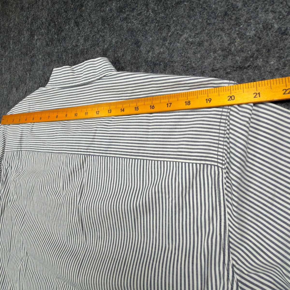 Lee Men XL Ecru Stripe Button Down Shirt Long Sleeve Cotton Stretch NWT C451 - take2supply