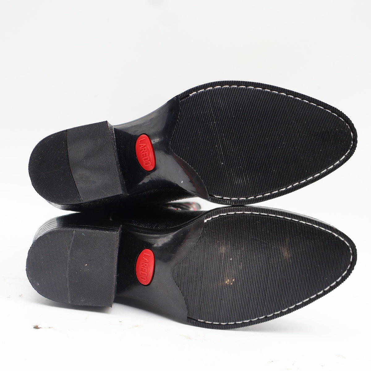 Laredo Western Cowboy Boots Kids Size 2D Vintage Black Lizard Embossed 28-2230-6 - take2supply