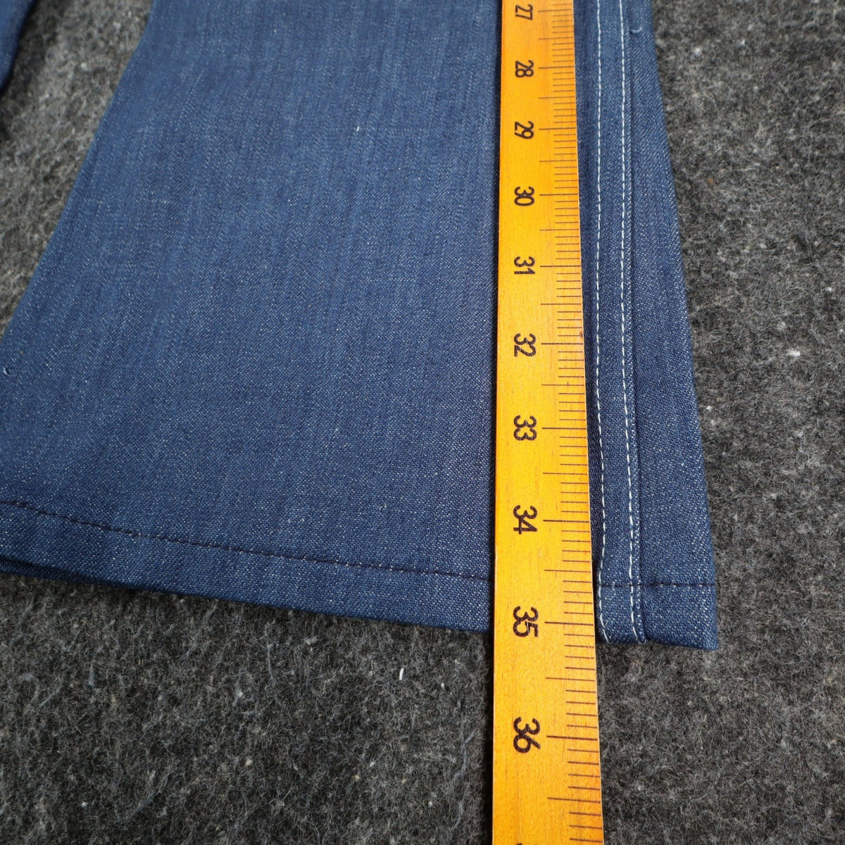 Vintage Young Maverick Boys Jeans Size 7 Blue Flare Leg USA NWT - take2supply