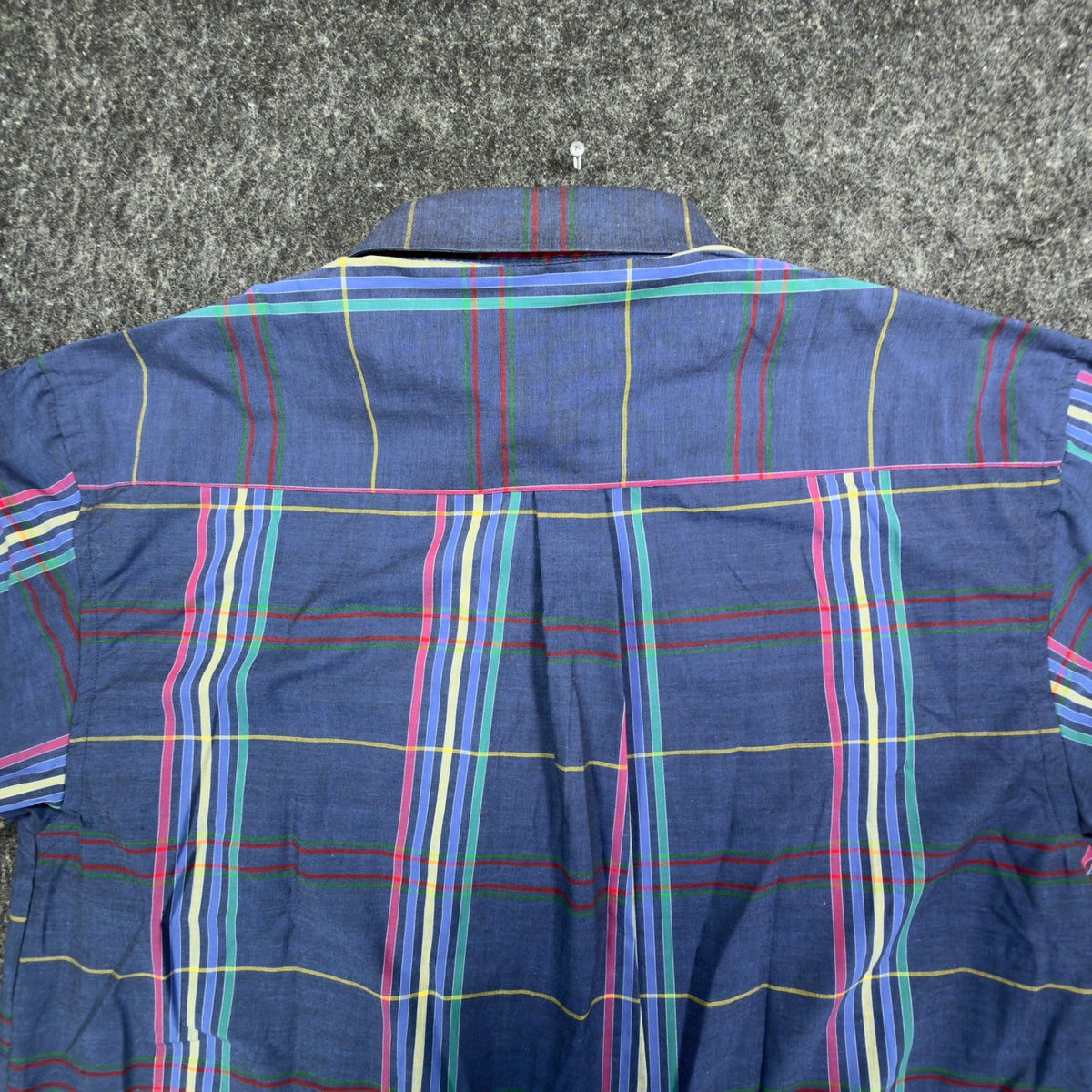 Salmon River Traders 90s Plaid Shirt Mens XL Blue Cotton Blend New C446 - take2supply