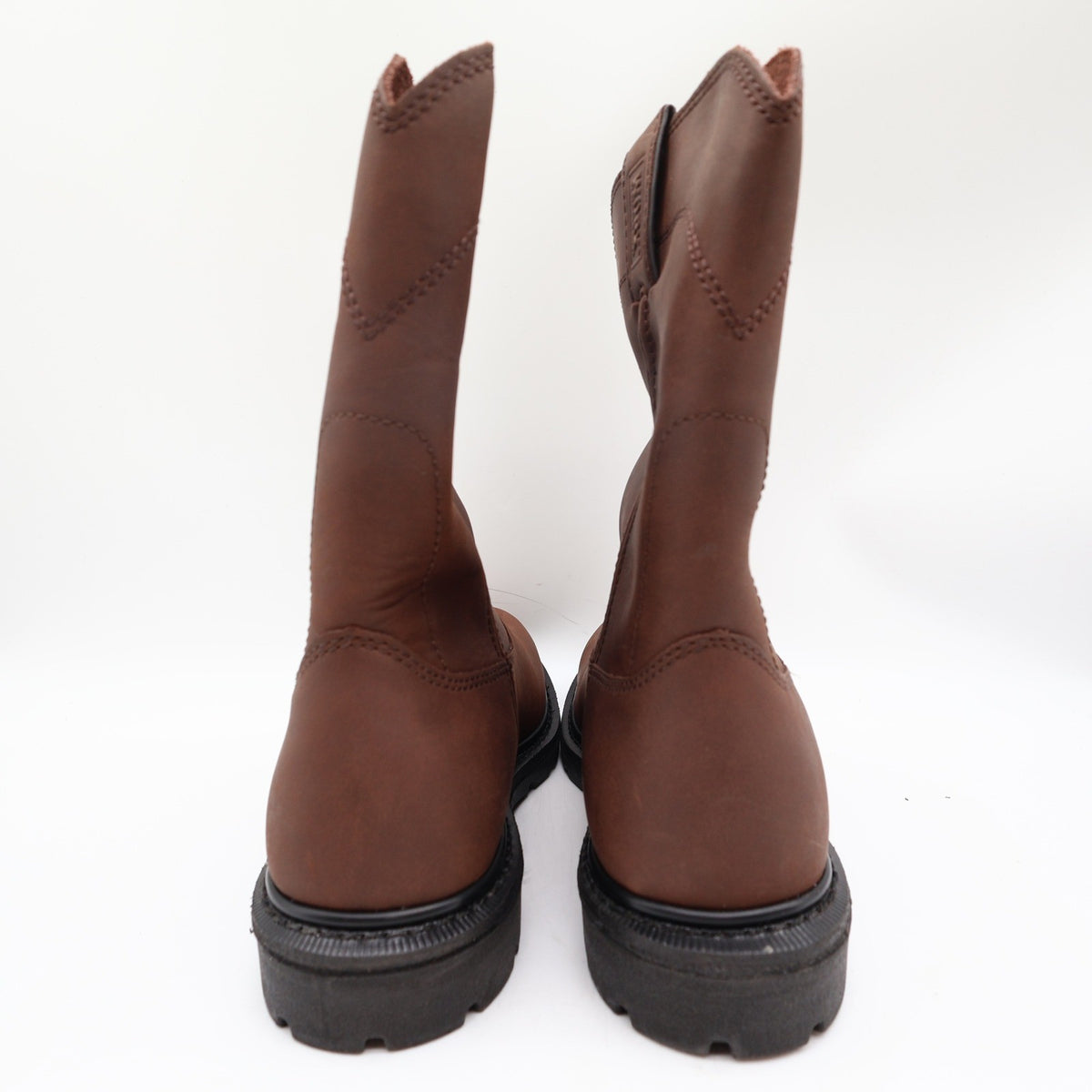Worx By Red Wing 5701 Steel Toe Pull-On Boots Mens 9 Brown Leather NIB - take2supply