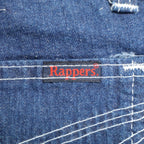 Dee Cee Rappers Jeans Womens 16 Regular Vintage Deadstock Blue Cotton USA Made - take2supply
