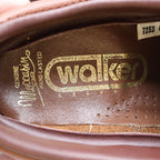 Walker Casuals Moccasin Toe Oxford Mens 8 Vintage Brown Cowhide Leather 7253 - take2supply