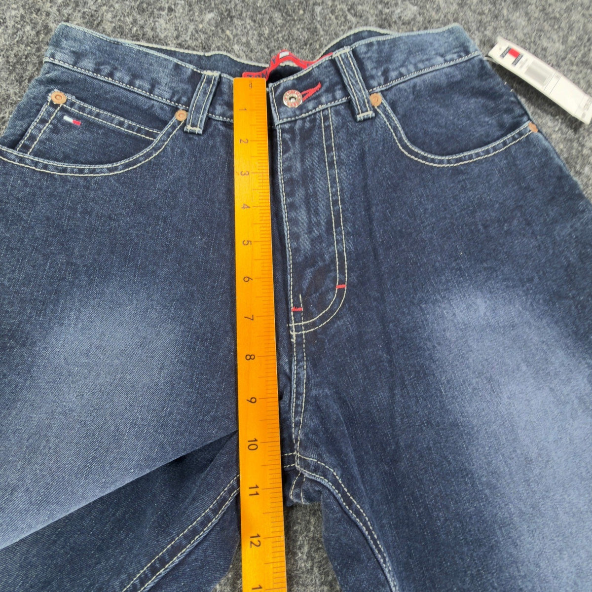 Tommy Hilfiger Y2K Freedom Fit Jeans Boys 16 Blue Cotton Deadstock NWT - take2supply