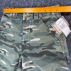 John Deere Carpenter Pants Boys 12 Y2K Camo Cotton Canvas Deadstock FA213CJD - take2supply