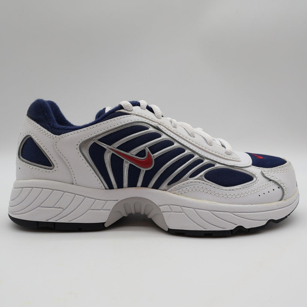 Nike Attest VII GS Kids Size 4.5Y Vintage 2006 White Navy Red 312981-161 New - take2supply