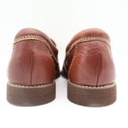 Wrangler Boat Shoes Mens 7.5M Vintage Brown Leather Moc Toe New In Box - take2supply