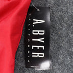 A. Byer Halter Tank Top Womens Medium Y2K Red Stretch Built-in Bra USA NWT - take2supply