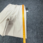 Southern Lady Vintage Pleated Shorts Womens 10 Khaki Twill NWT Deadstock 90s - take2supply