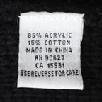 VioletRuby Cardigan Womens Medium Black Grey Ombre Open Front Longline Duster - take2supply