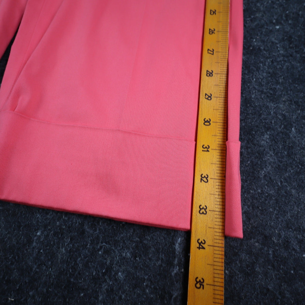 AGB Byer California Capri Pants Womens 10 Coral Cuffed Stretch NWT Deadstock - take2supply