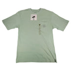 Joe Marlin Pocket T-Shirt Mens Medium Green Cotton Embroidered Logo JMKS-1869 - take2supply