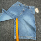 John Deere Carpenter Shorts Boys 14 Blue Denim Stone Wash NWT SA525LJD - take2supply