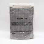 Domani Collection Dress Shirt 16.5 34/35 Gray White Collar French Cuffs New - take2supply