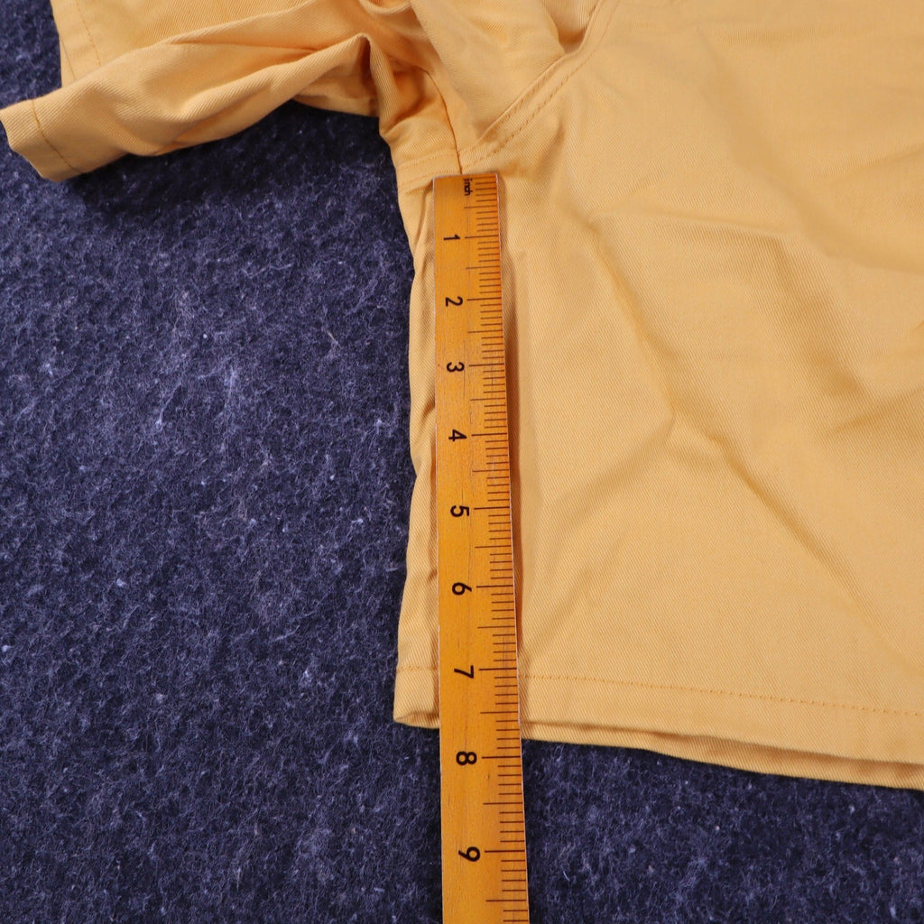 Hang Ten Vintage Shorts Womens 11/12 Yellow Cotton High Rise Made in USA NWT - take2supply