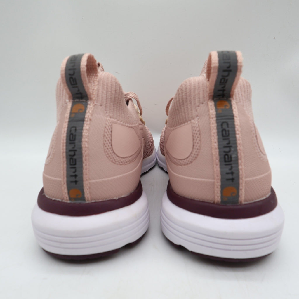 Carhartt Haslett SD Work Shoe Womens 6.5 Pink Knit Athletic New FS2005-W - take2supply