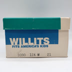 Willits Boots Kids Size 11.5 M Vintage 90s Brown Leather Deadstock Made in USA - take2supply