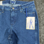 Wrangler Y2K Cowboy Cut Boot Cut Jeans Womens 9/10x32 Blue Denim NWT - take2supply