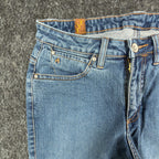 Wrangler Aura Jeans 10 SHT Blue Denim Instantly Slimming Straight Leg NWT - take2supply