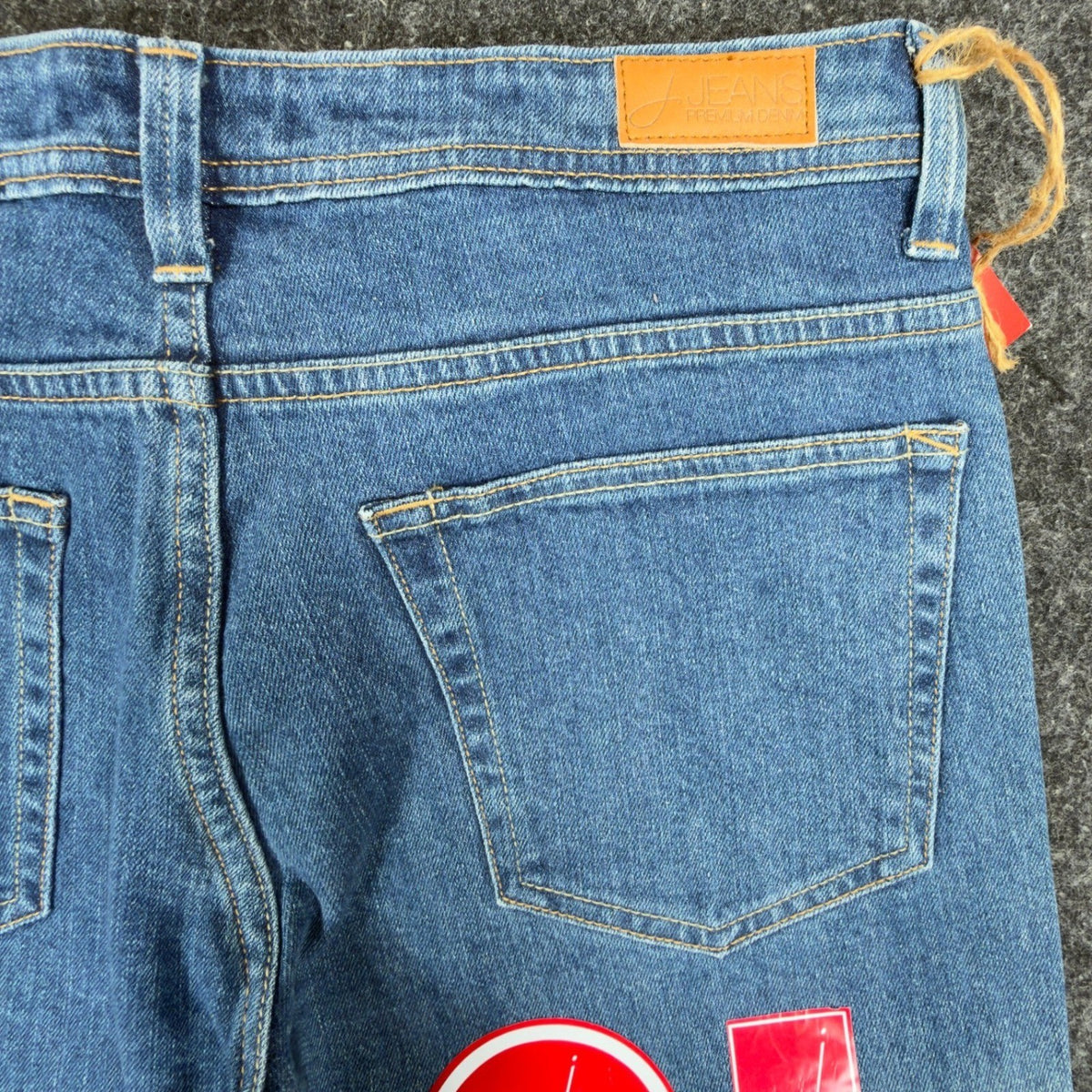 J Jeans Straight Leg Jeans Womens 8 Short Medium Indigo Denim NWT C722 - take2supply