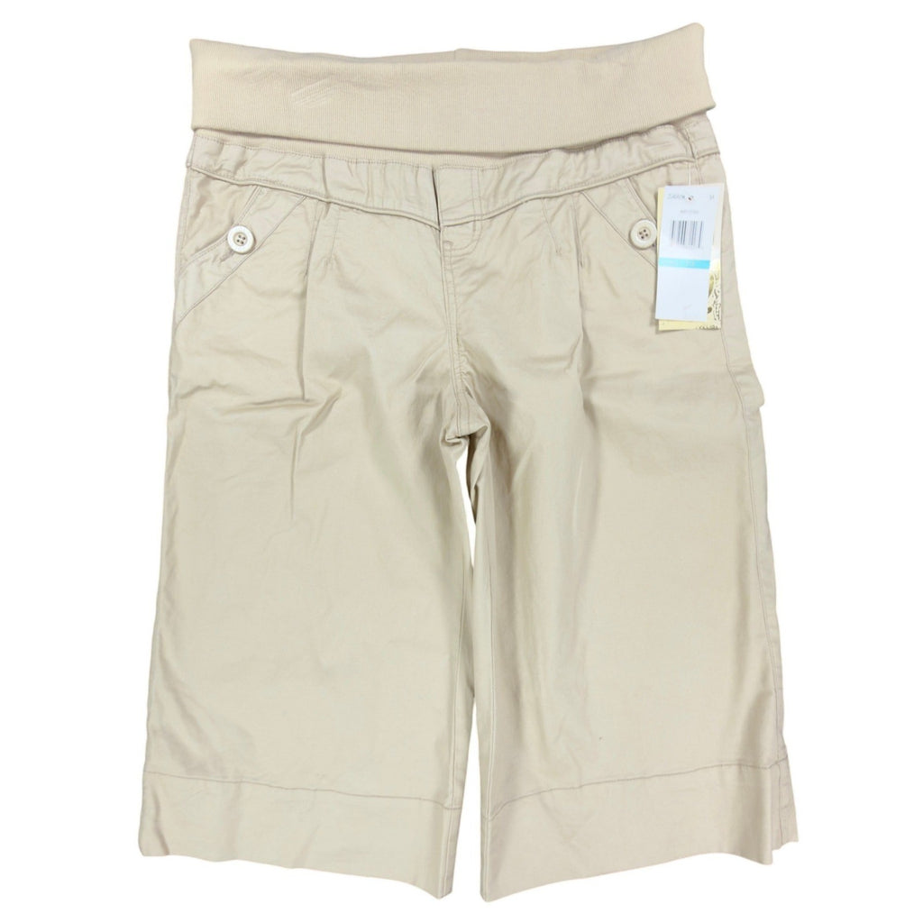 Jolt Y2K Bermuda Shorts Girls 16 Khaki Tan Cotton Blend NWT New - take2supply