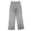 N Touch Dress Pants Womens 8 Khaki Beige Stretch Cotton Straight Leg New NWT - take2supply