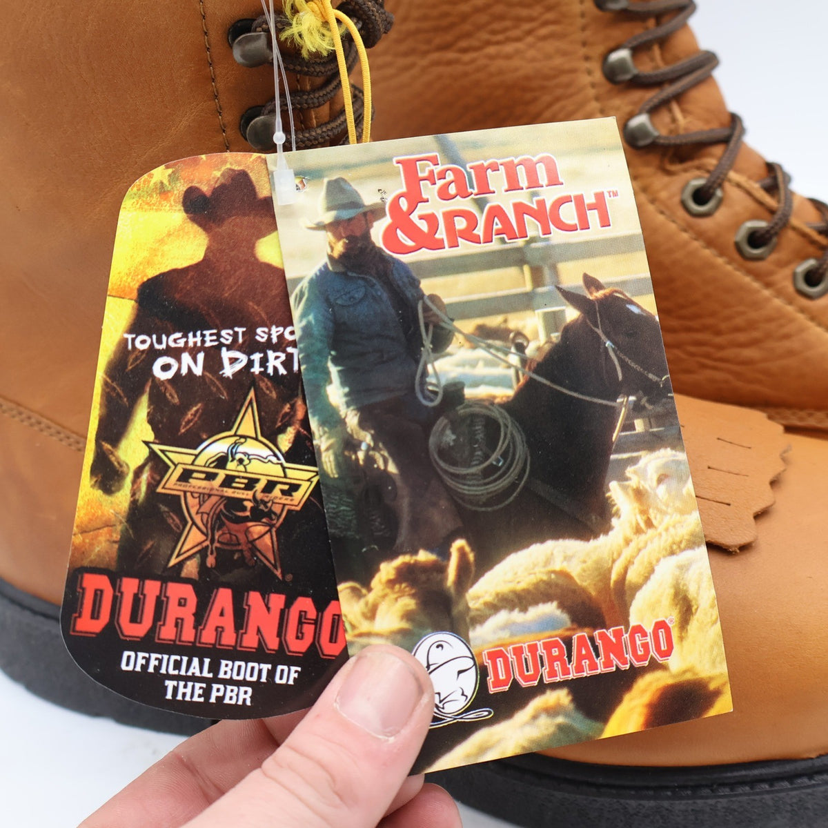 Durango Lacer Work Boots Mens 10D Farm & Ranch Waterproof Steel Toe Tan DB5622 - take2supply
