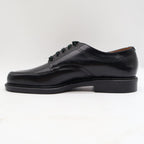 Sandy McGee Moc Toe Derby Shoes Mens 10 Vintage Black Leather Deadstock 475 - take2supply