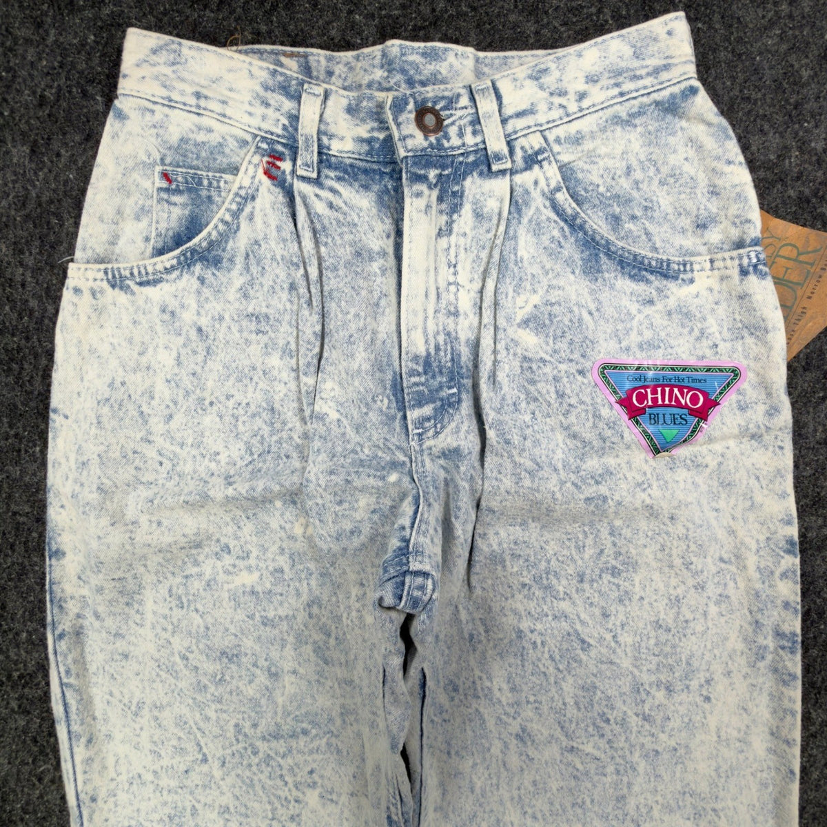 Lee Vintage 90s Easy Rider Jeans Mens 29x32 Blue Acid Wash Denim NWT USA Made - take2supply