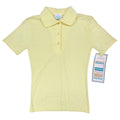Maverick Vintage 70s Polo Shirt Juniors Small Yellow Cotton Blend NWT Deadstock - take2supply