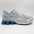 Nike Shox Qualify+ Womens 7 Silver Blue Running Shoes 396658-002 Y2K Style - take2supply