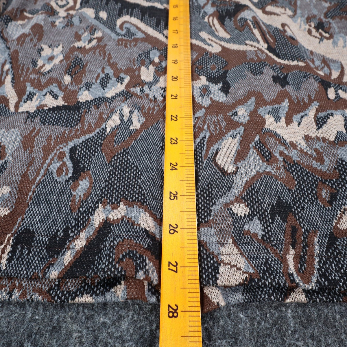 Bend Over Levi Strauss Top Womens Large Vintage 90s Brown Abstract Knit NWT USA - take2supply