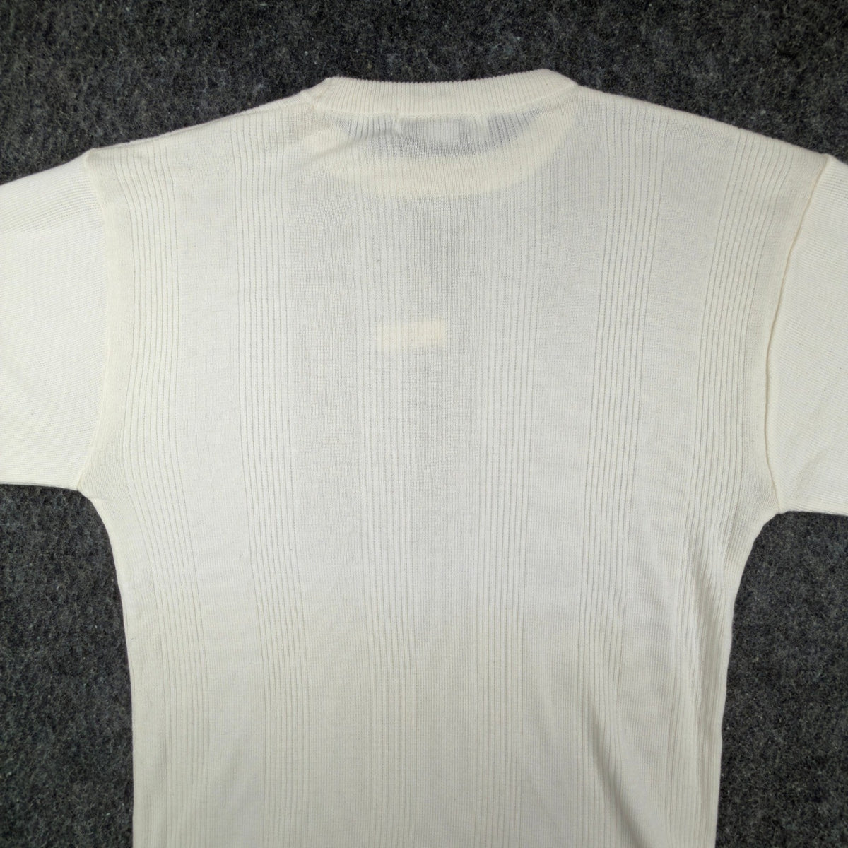 Marquis Vintage 90s Knit Top Mens Small Cream Cotton Acrylic NWT - take2supply