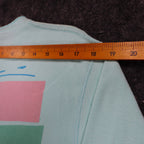 Buffalo Mens Large Vintage Henley Shirt Deadstock USA Made Mint Green Skier L - take2supply