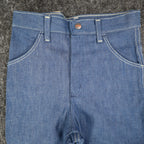 Vintage Young Maverick Jeans Boys 10 Blue Embroidered Straight Leg USA NWT - take2supply