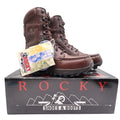 Rocky 9300 ProHunter Moc-Toe Boots Mens 10 W Brown Leather NWT Deadstock Y2K - take2supply