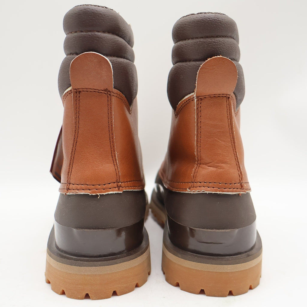 Ranger Insulated Hunting Boots Mens 8M Vintage Brown Leather Rubber Duck Boots - take2supply
