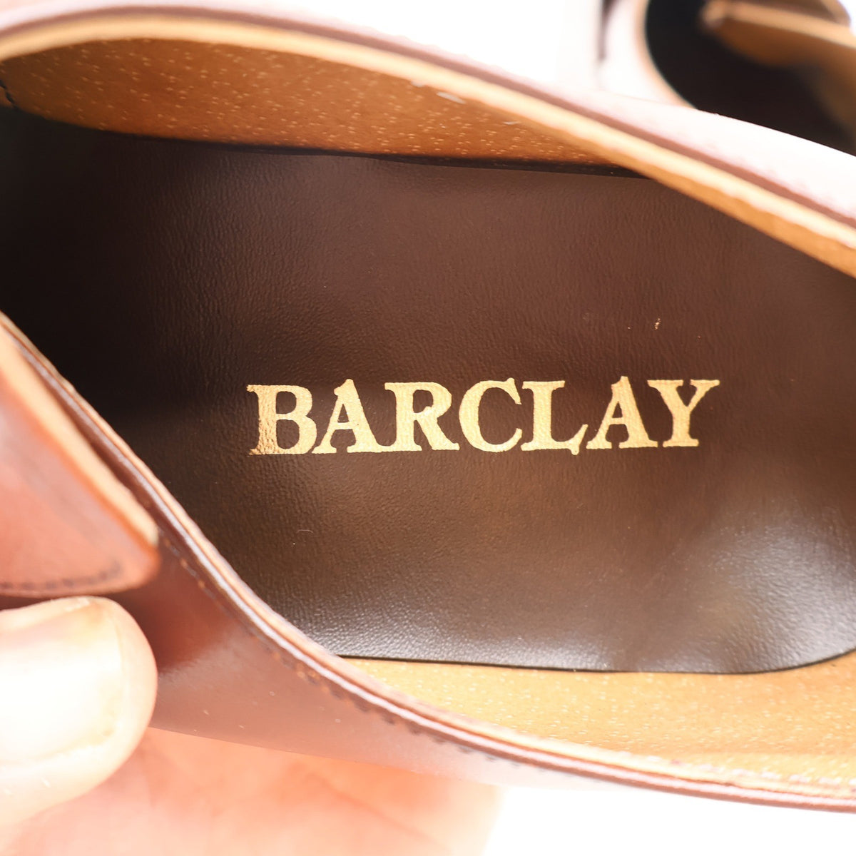 Barclay Loafers Mens 12 D Vintage Brown Leather Slip On Endicott Johnson NOS - take2supply