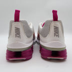 Nike Shox Zipsister+ II Womens 7 Running Shoes White Magenta Silver 366198-101 - take2supply