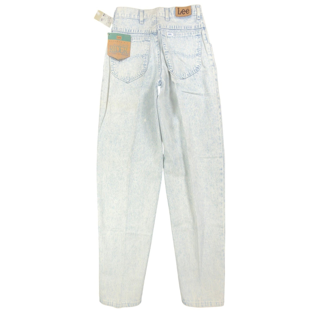Lee Vintage 90s Easy Rider Jeans Students 28x32 Light Wash Acid Denim NWT - take2supply