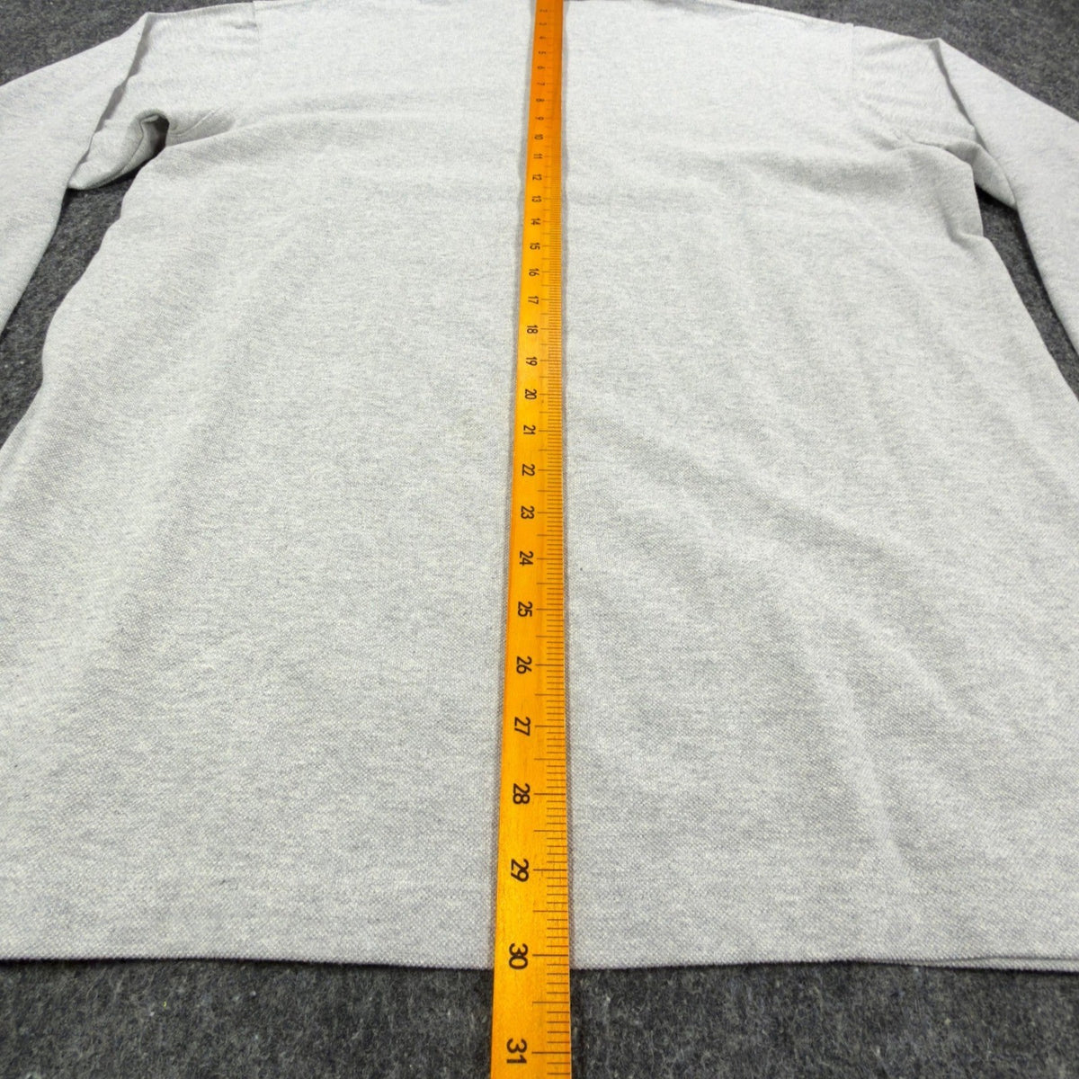 Winner Mate Long Sleeve Polo Shirt Mens Medium Gray Cotton NWT New - take2supply