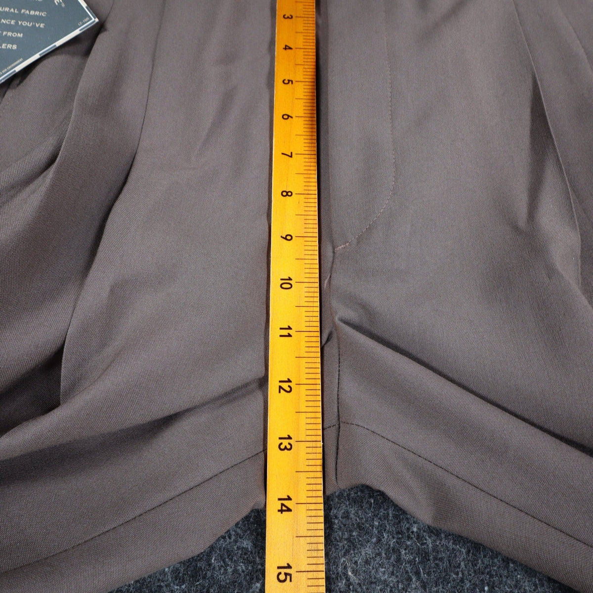 Levi's Action Slacks Pants Mens 34x29 Vintage 80s Deadstock Pleated Taupe Brown - take2supply