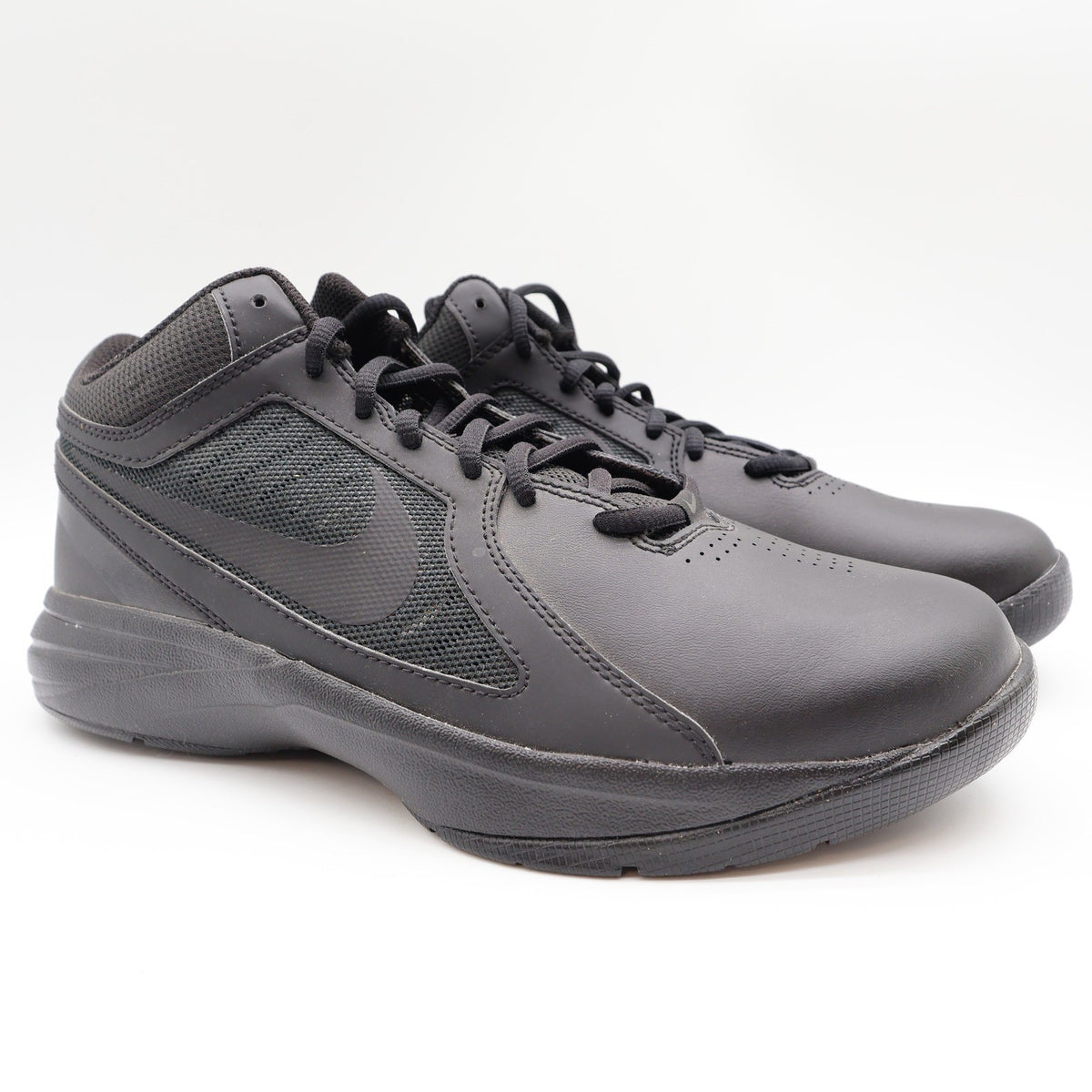 Nike The Overplay VIII Mens 8.5 Black Anthracite Basketball Shoes 637382-001 - take2supply
