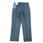 Levi Strauss Action Slacks Mens 33x30 Vintage 2001 Navy Blue Polyester Pants NWT - take2supply