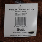 Erin London Pants Womens S Camel Brown Pleated Straight Leg NWT NOS - take2supply