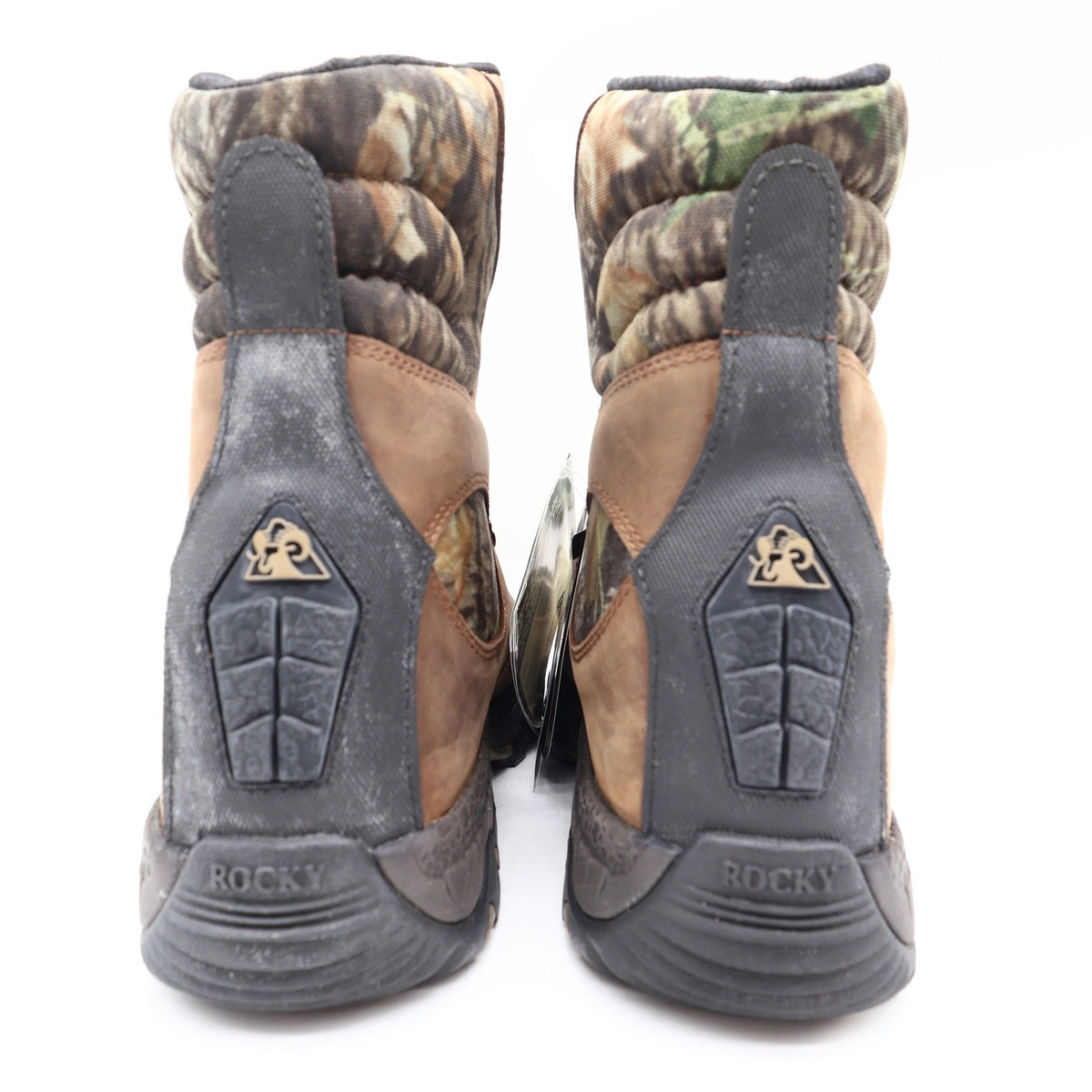 Rocky 7393 Lynx 400 SIQ Hunting Boots Mens 10W Brown Camo Leather New - take2supply