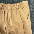 Pete's Partner Vintage Pleated Chino Pants Boys 6 Tan Cotton NWT Made in USA - take2supply
